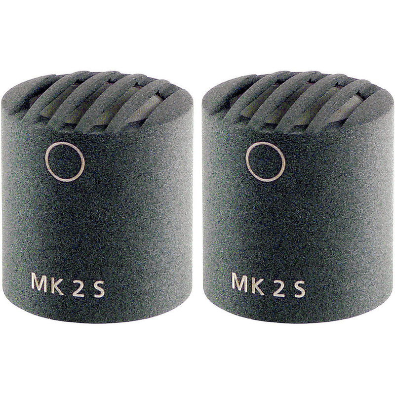 Schoeps MK 2S Microphone Capsule (Matched Pair, Matte Gray)