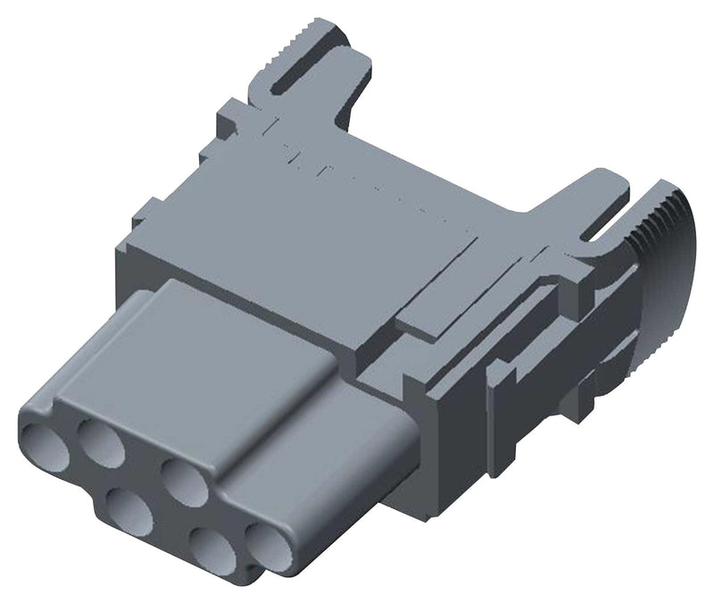 TE Connectivity T2111062201-007 Heavy Duty Connector Insert HMN Series 6 Contacts Receptacle