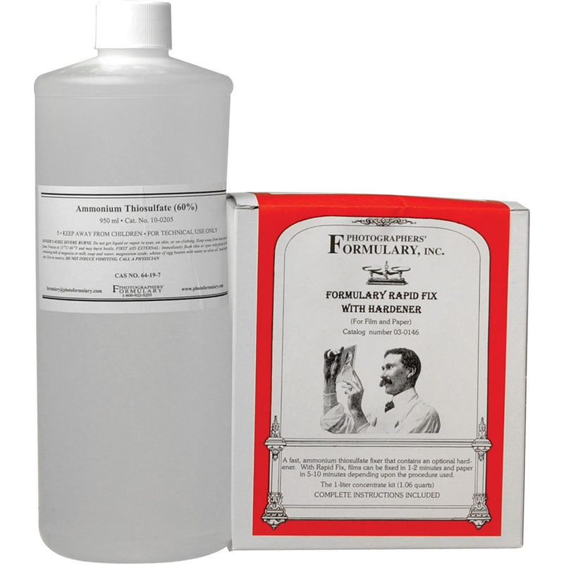 Photographers' Formulary Rapid Fix with Hardener for Black & White Film & Paper - 3 Liters