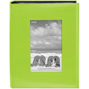 Pioneer Photo Albums Sewn Photo Album with Frame Cutout - For 4 x 6" (Green)