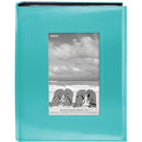 Pioneer Photo Albums Sewn Photo Album with Frame Cutout - For 4 x 6" (Blue)