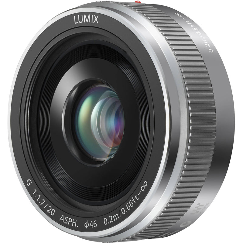 Panasonic LUMIX G 20mm f/1.7 II ASPH. Lens (Silver)