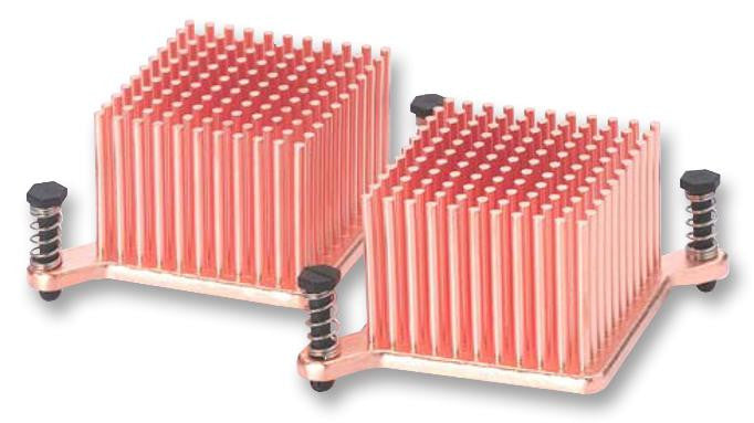 MALICO CMBA054949 Heat Sink, For North Bridge, BGA, 4.2 &deg;C/W, 33 mm, 37.5 mm, 37.5 mm