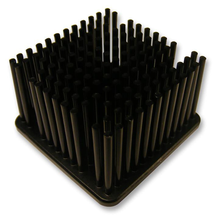 MALICO MBH42.5002-25P/2.6 Heat Sink, BGA, Black Anodized, BGA, 1.9 &deg;C/W, 25 mm, 42.5 mm, 42.5 mm