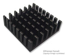 CCI CCI11 Heat Sink, BGA, FPGAs, Double Sided Adhesive, BGA, 9.38 &deg;C/W, 5 mm, 40 mm, 40 mm