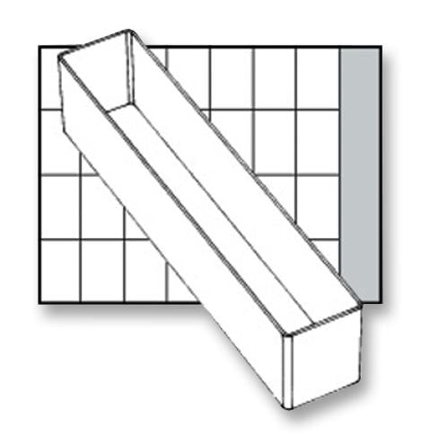 RAACO 1373354 Insert for Assorter Boxes, A9-4, 250 Series