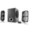 Cyber Acoustics CA-3810 2.1 Channel Powered Speaker System with Control Pod