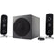 Cyber Acoustics CA-3908 2.1 Channel Powered Speaker System with Control Pod