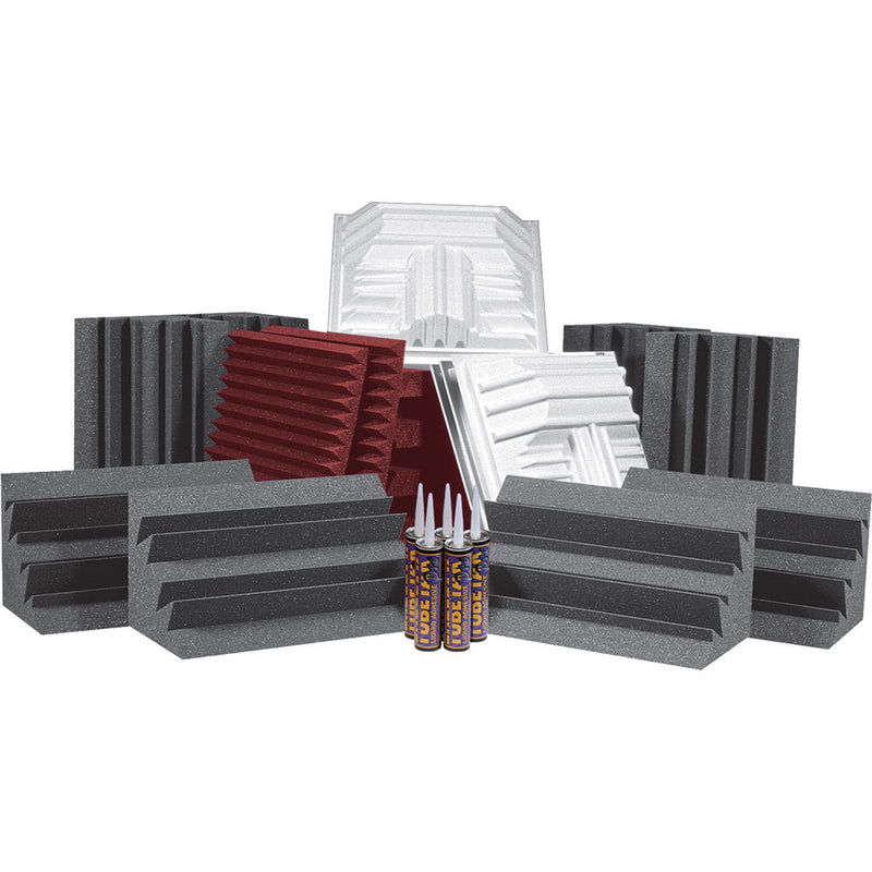 Auralex Deluxe Plus Roominator Kit (Burgundy/Charcoal/White)