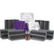 Auralex Deluxe Plus Roominator Kit (Purple/Charcoal/White)