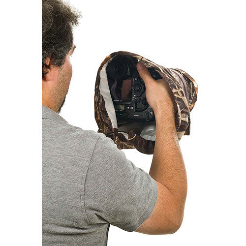 LensCoat RainCoat 2 Pro Camera Cover (Forest Green Camo)