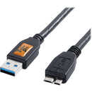 Tether Tools TetherPro USB 3.0 Male Type-A to USB 3.0 Micro-B Cable (6', Black)