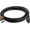 Tether Tools TetherPro USB 3.0 Male Type-A to USB 3.0 Micro-B Cable (6', Black)