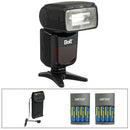 Bolt VX-760C Wireless TTL Flash for Canon Kit with Compact Battery Pack, Rapid Charger and AA Batteries