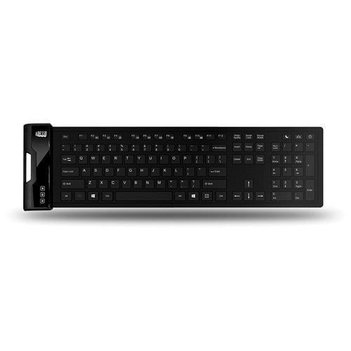 Adesso 120-Keys Antimicrobial Waterproof Flexible Keyboard