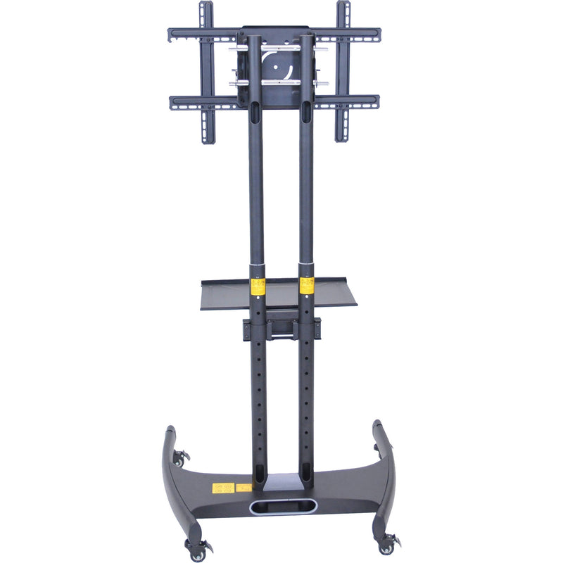 Luxor FP2500 Adjustable Height LCD TV Stand and&nbsp;Mount with Accessory Shelf