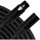 RapcoHorizon Gold PRO Microphone Cable with Neutrik XLR Female To XLR Male Connectors (100', Black)