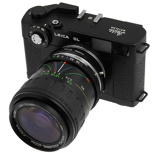 FotodioX Contax/Yashica Pro Lens Adapter for Leica M-Mount Cameras