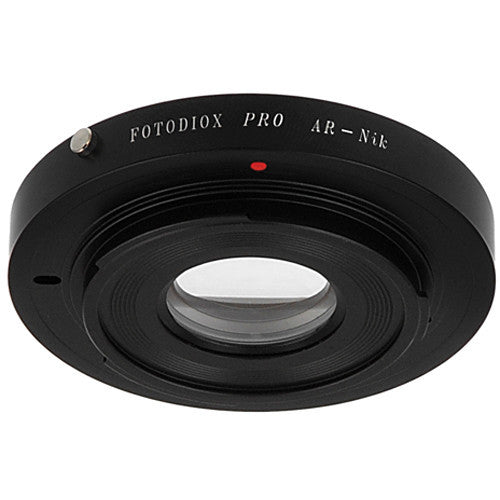 FotodioX Pro Lens Mount Adapter for Konica AR Lens to Nikon F Mount Camera