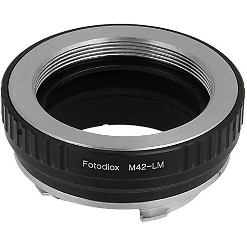 FotodioX M42 Pro Lens Adapter with Built-In Iris Control for Leica M-Mount Cameras