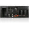 iStarUSA D Storm Series D406SE-B6BL 4U Compact Stylish Rackmountable Chassis Kit