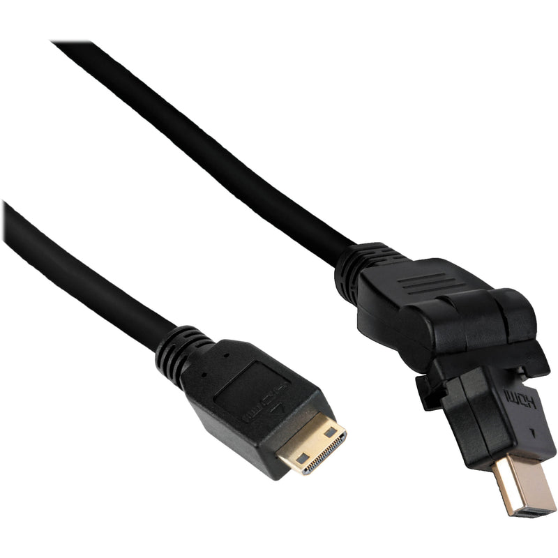 Pearstone 6' Swiveling HDMI to Mini HDMI Cable