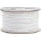 Cmple 16 AWG CL2 Rated 4-Conductor Loud Speaker Cable for In Wall Installation (White, 250')