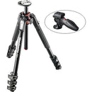 Manfrotto MT190XPRO4 Aluminum Tripod Kit with 324RC2 Joystick Head and Quick-Release System