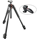 Manfrotto MT190XPRO3 Aluminum Tripod Kit with 324RC2 Joystick Head and Quick-Release System