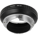 FotodioX Olympus OM Pro Lens Adapter with Built-In Iris Control for Leica M-Mount Cameras