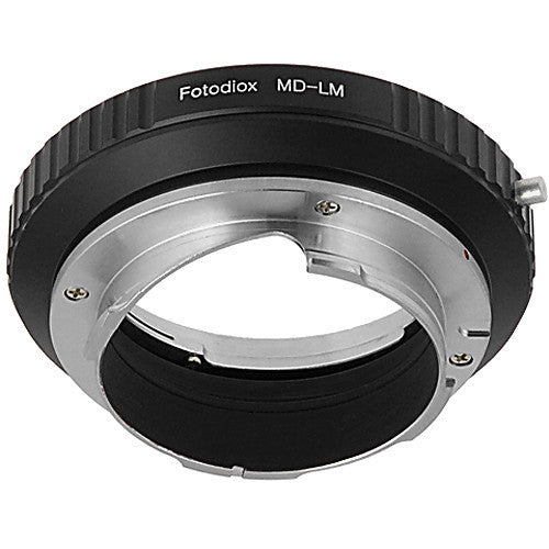 FotodioX Minolta MD/MC Pro Lens Adapter with Built-In Iris Control for Leica M-Mount Cameras