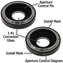 FotodioX Pro Lens Mount Adapter for Canon FD Lens to Pentax K Mount Camera