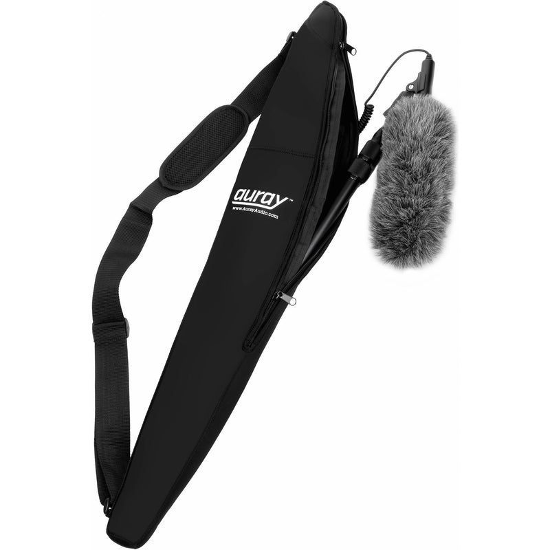 Auray Neoprene Boompole Bag for 34" Closed Boompole with Shotgun Mic and Softie