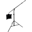 Genaray Bi-Color 36" Soft Strip 1-Light Boom Stand Kit