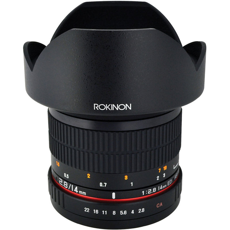 Rokinon 14mm f/2.8 ED AS IF UMC Lens for Micro Four Thirds Mount