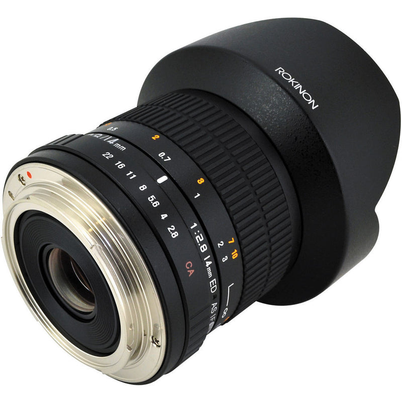 Rokinon 14mm f/2.8 ED AS IF UMC Lens for Micro Four Thirds Mount