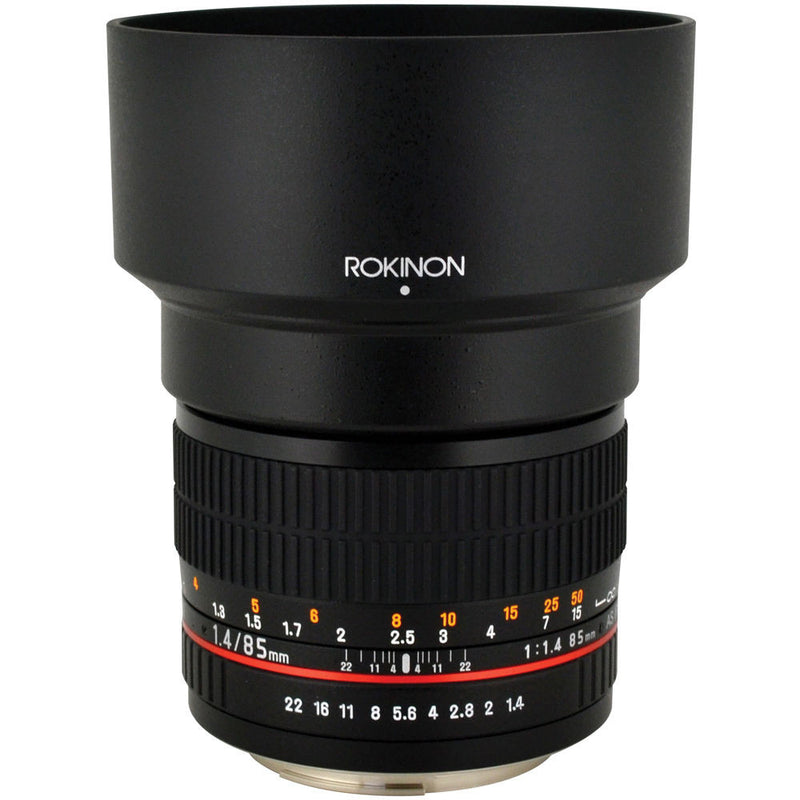 Rokinon 85mm f/1.4 AS IF UMC Lens for Micro Four Thirds Mount