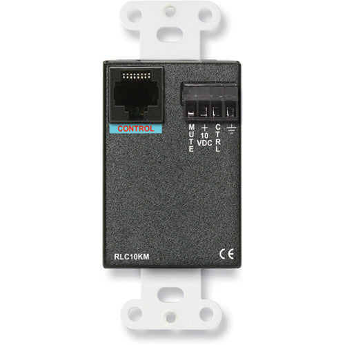 RDL DS-RLC10KM Remote Level Control with Muting, Rotary (Stainless Steel)