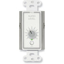 RDL D-RLC10KM Remote Level Control with Muting, Rotary (White)