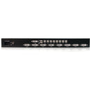 StarTech 8-Port 1U Rackmount DVI USB KVM Switch (Black)