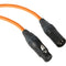 Kopul Premium Performance 3000 Series XLR M to XLR F Microphone Cable - 20' (6.1 m), Orange