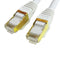 Tera Grand Premium Cat7 Double-Shielded 10Gb 600 MHz Cable (White, 50)