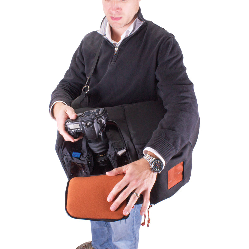 Porta Brace Camera Hive Backpack & Slinger (12 Lens Cups) (Black)