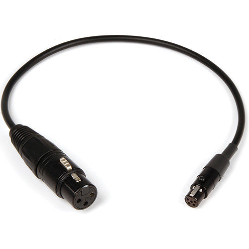 Remote Audio XLR3F to TA5F Unbalanced Mic Level Adapter Cable