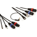 Remote Audio ENG Breakaway Cable withTimecode for The Sound Devices 633 (20')