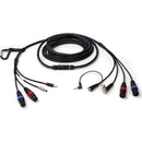 Remote Audio ENG Breakaway Cable withTimecode for The Sound Devices 633 (20')