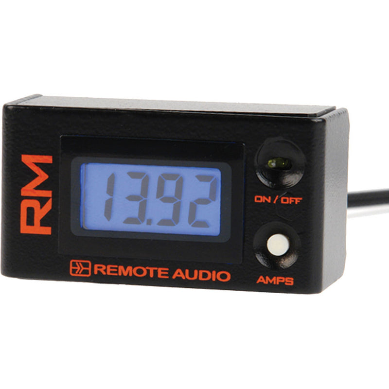 Remote Audio RMv2 Remote Meter for Battery Distribution Systems (4' Cable)