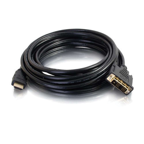 C2G HDMI Male to DVI-D Male Digital Video Cable (Black, 16.4')