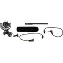 Ambient Recording ATM216 Tiny Mike Miniature Electret Shotgun Microphone for DSLR Cameras