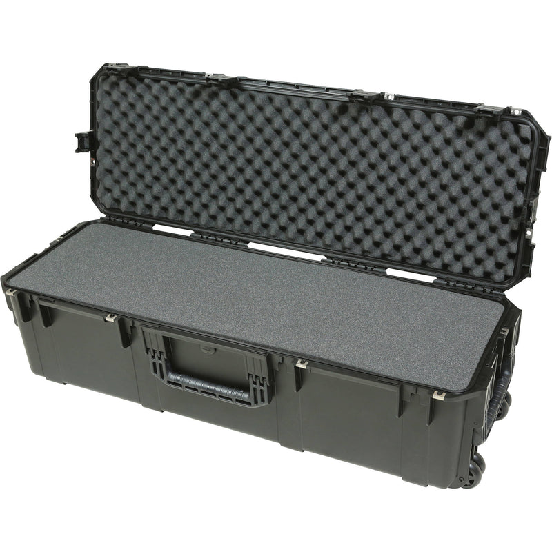 SKB Injection Molded Waterproof Case with Wheels and Layered Foam